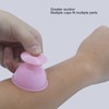 4Pcs Cupping Therapy Set Professional Vacuum Silicone Massage Cups for