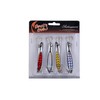 Shakespeare Devil's Own 4pc Slither, Fishing Hook, Hard Lures, Sea