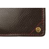HIDESIGN ASW-002-BR-RFID Angle Stitch RFID Blocking Multi-Compartment Leather Wallet, Brown,
