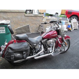 Harley Davidson clear shorty 15" windshield for Heritage Softail (FLSTC 1986-2014) Fat Boy (FLSTF 1990-2014) Softail Deluxe (1993-1996/2005-2012) made of superior quality Makrolan Polycarbonate