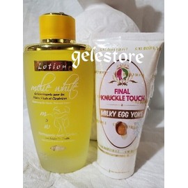CCRC Melie White Ecclaircissant anti stains cleanser & Evob final knuckles touch sale