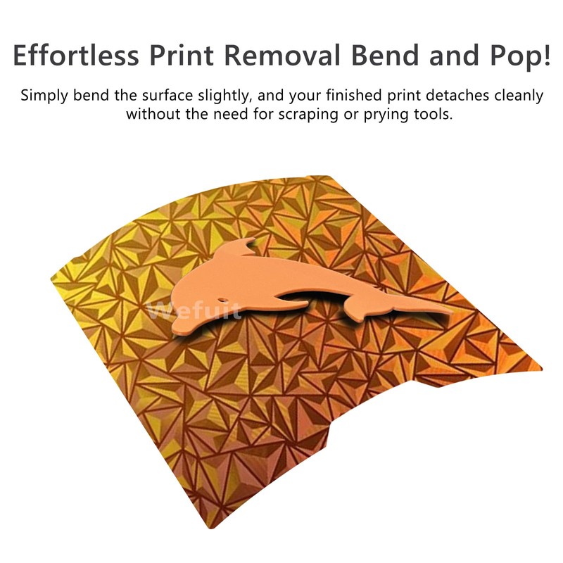 JUUPINE H2D Build Plate 355x346mm Double Sided Chameleon PEO+Starry PEY
