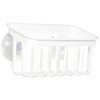 Squirrel Vertical Sponge Rack Holder, White, W 6.9 x D