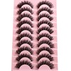 APCYUST Lashes False Wispy Eyelashes Natural Cat Eye Lash Strips