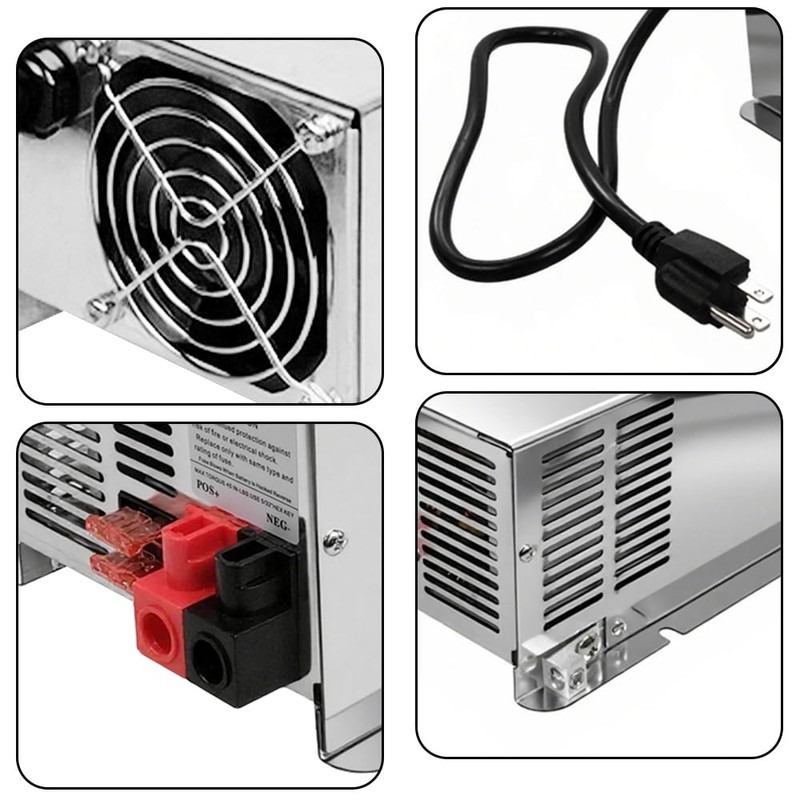 𝟐𝟎𝟐𝟓 𝐔𝐩𝐠𝐫𝐚𝐝𝐞 WF-9855 55 Amp Power Converter, Rv Power Converter,