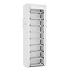 VILICK Shoe Rack with Cover Narrow Shoe Rack Organizer with