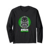 Gym Gorilla Kopf Athlet Fitness Training grün modern Gym Langarmshirt