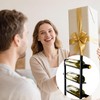 AQAREA Wall Mounted Wine Rack: Metal Hanging 10 Bottle Wine