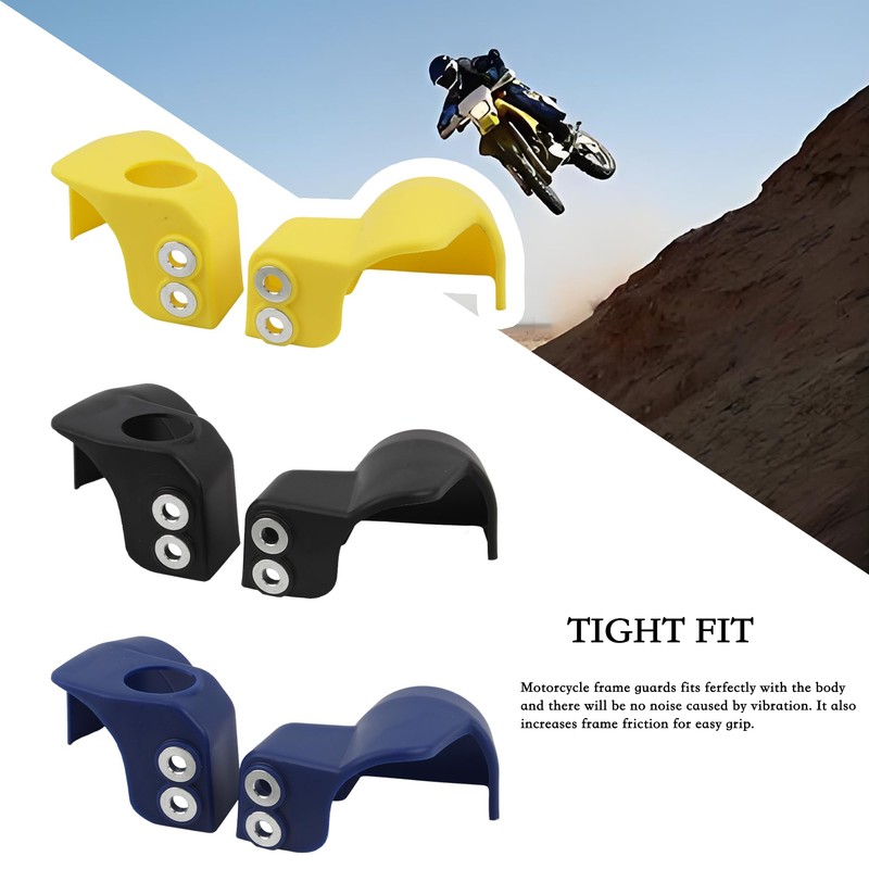 Motorcycle Front Fork Shoe Cover Plastic Bottom Shoe Cover Protector