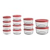 Anchor Hocking 26 Piece Glass Storage Containers with Lids (13