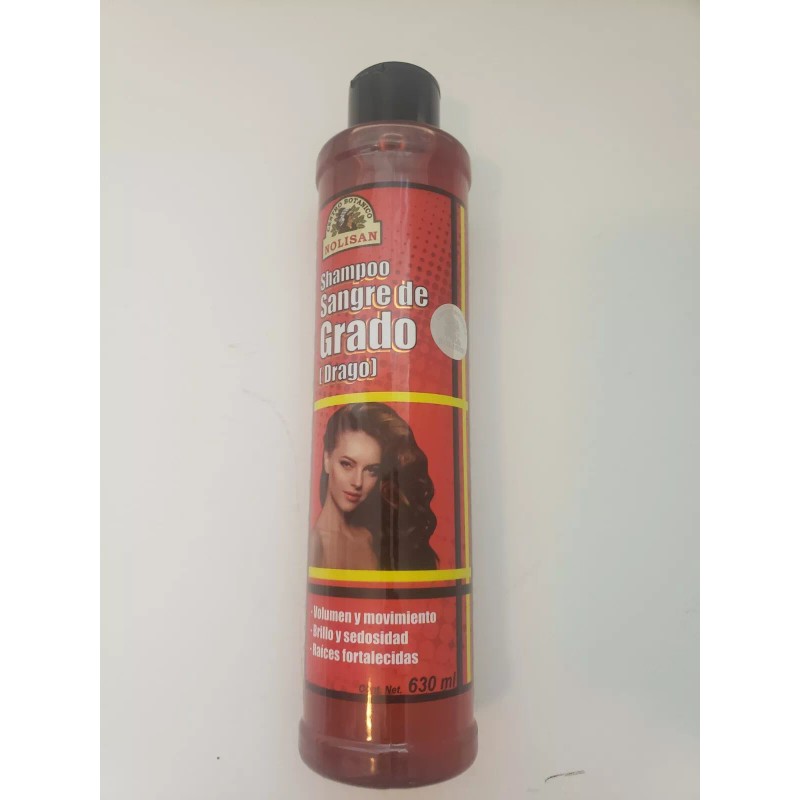 Shampoo Sangre de Grado (Drago) 630ml - 21.30oz Brillo, Sedosidad