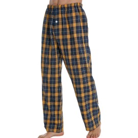 Home Way Men's Pajama Pants, 100% Cotton, Thin, Open Front, Room Wear, Bottoms, Loungewear, Organic Cotton, Skin-friendly, Breathable, Sweat Absorbent, Quick Drying, Relaxing Wear, Loungewear, For