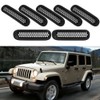7pcs Clip On Front Mesh Grille Inserts Fits for Jeep