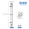 PATIKIL A5 3 Hole Ring Binder Mechanisms, 2 Set 0.98"