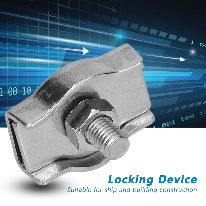 Simplex Wire Rope Clips Stainless Steel Cable Clamps Simple Grip