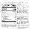Truvani Plant Based Snack Bar | Oatmeal Chocolate Chip 12