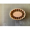 Thumbprint Oval Cookie Cutter (2.5")
