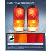 Nilight Taillight Assembly Compatible with 1997 1998 1999 2000 2001