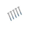 Gintai 5PCS Silvery Lower Bottom Base Cover Case Screws for