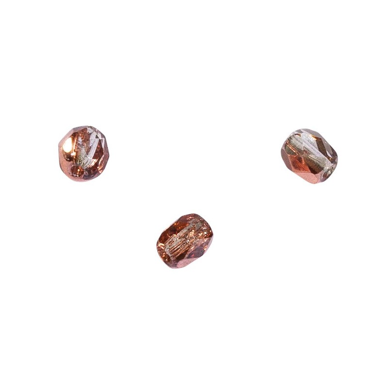 Rayher 14200638 Glass Cut Bead, 4 mm Diameter
