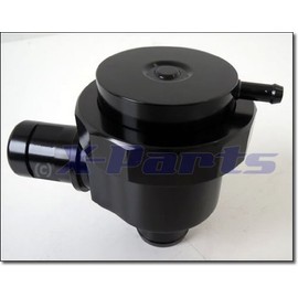 X - Parts 1010002 Pop Blow Off Valve Closed Black with 3 Different Springs Boost Pressure up to 2.5 Bar 25 mm Connection Diameter