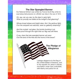 ZOCO - I Love America - Educational Coloring Books (50 Bulk Pack, with Crayons) - Patriotic Books for Kids - Games, Puzzles, Activities