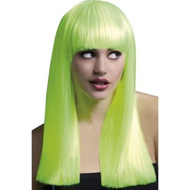 フィーバーアレクシアウィッグ 48cm ロングブラントカット ネオンイエロー