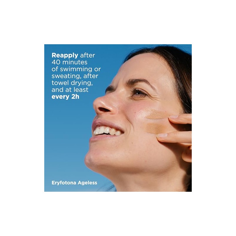 ISDIN Protector Solar Mineral Con Color Eryfotona Ageless Para Rostro,
