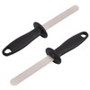 MEISH Mower Sharpening Double-Sided Handheld Tool Sharpening Stone Premium Sharpening
