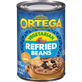 Ortega Refried Beans, Vegetarian, 16 Ounce