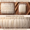 100PCS White Goose Feather 6-8inch Mixed Jewelry Making Crafts Swan