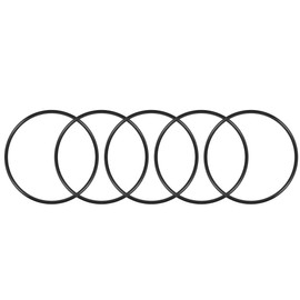 sourcing map Pack of 5 Rubber O-Rings Metric Nitrile Rubber Orings Seal 115 mm OD 108 mm ID 3.5 mm Width