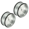 YOKIVE 6-inch HVAC Backdraft Damper, 2 Pcs One-Way Airflow Duct