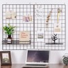 Kaforise Wire Wall Grid Panel, Multifunction Painted Photo Hanging Display