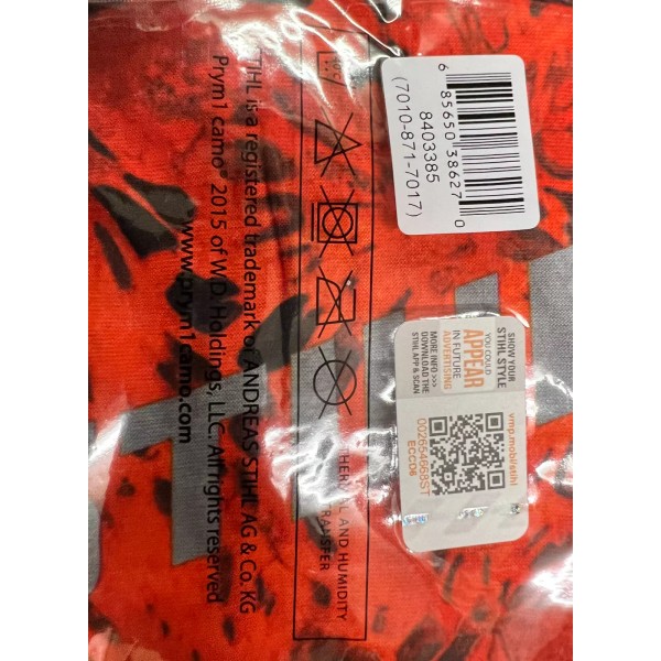 STIHL 7010 871 7017 Buff Face Mask Scarf Headband Brandana