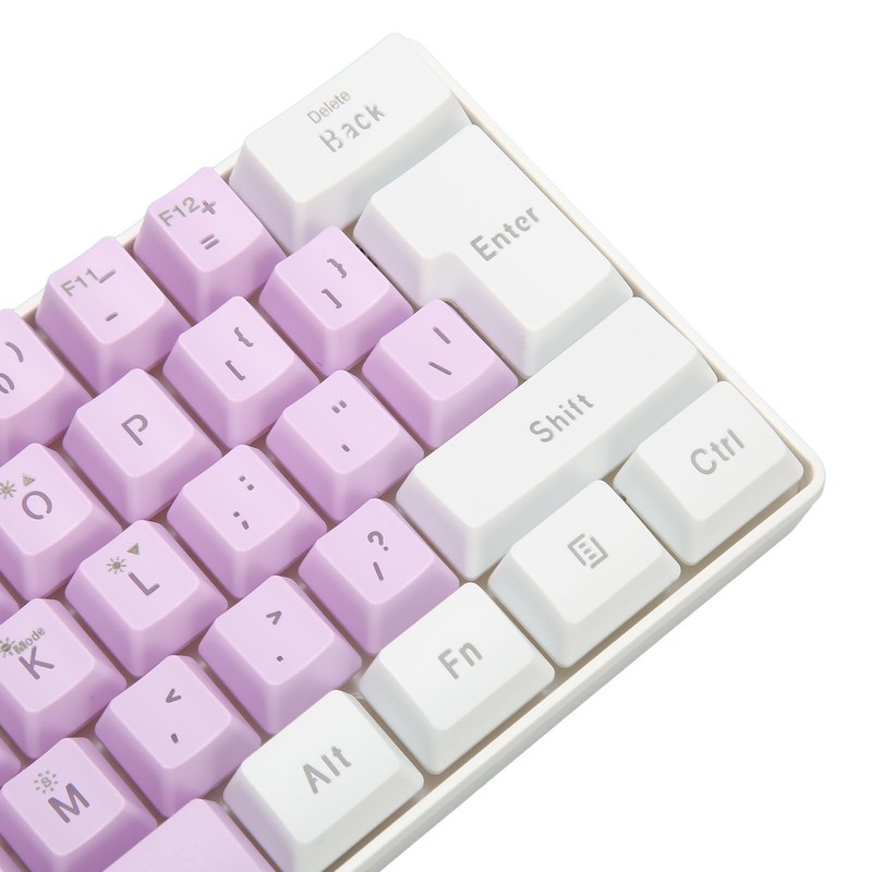 Gaming Keyboard USB 61 Keys RGB Backlit Ergonomic Contrast Color
