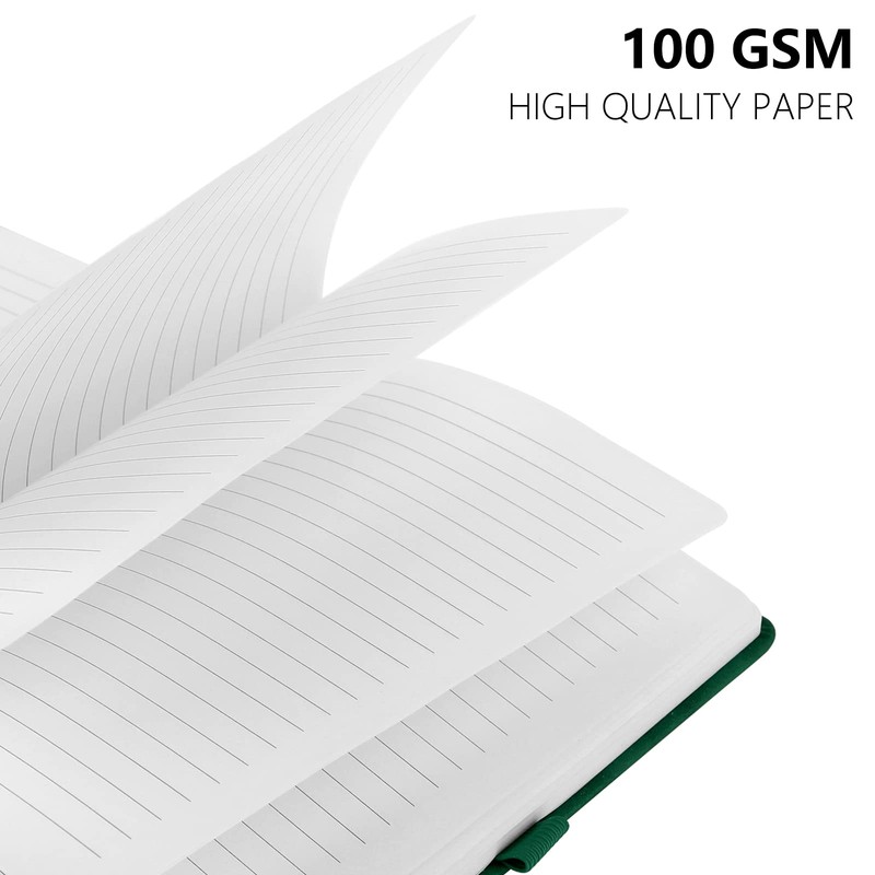 A5 Notebook, 2 Pack Notebook A5 200 Pages 100 GSM
