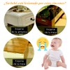Lumbor37 Protectores Esquinas Protector Anticolisión de Rincón de Mesa Protector