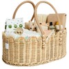 BEBE BASK Premium Baby Diaper Caddy Organizer - Handmade &