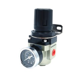 Shiwaki AR3000-N02 Female Thread 1/4 NPT Air Pressure Regulator 0.05-0.85 MPA(0.51-8.7KGF/CM) Adjustable with Bracket,Gauge