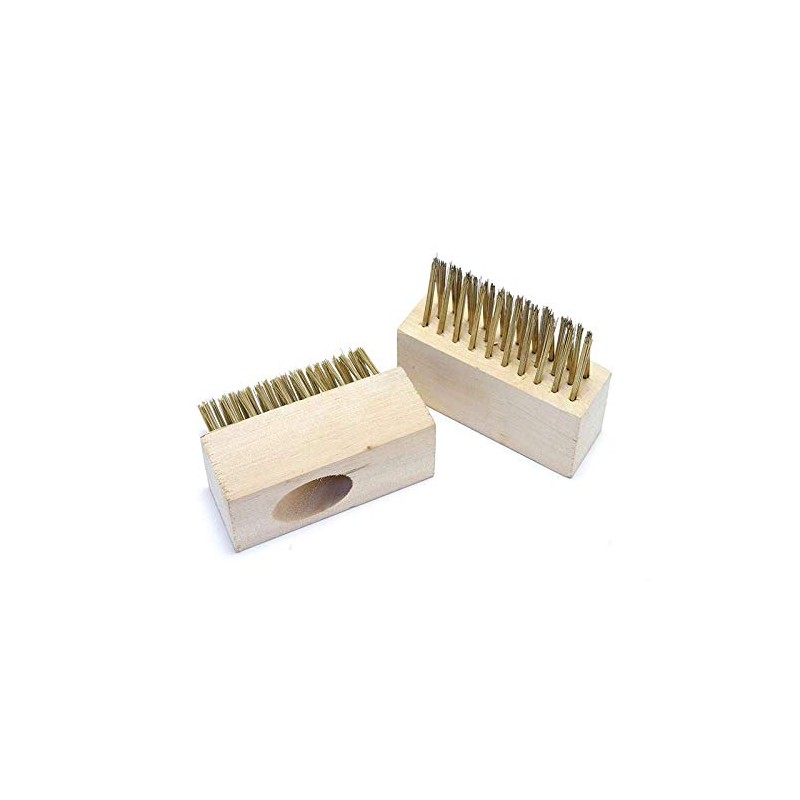 SENRISE Patio Weed Wire Brush Broom for Cleaning Block Paving/Patios