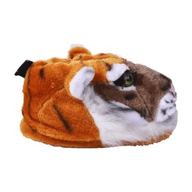 Happy Feet Slippers Bengal Tiger Animal Slippers for Adults and Kids, Cozy and Comfortable, As Seen on Shark Tank (X-Small)