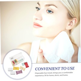 KOMBIUDA 14Pcs Disposable Face Towels Compressed Travel Towels for Camping Hiking Outdoor Use Lightweight Conveniently Packaged for and Hygiene