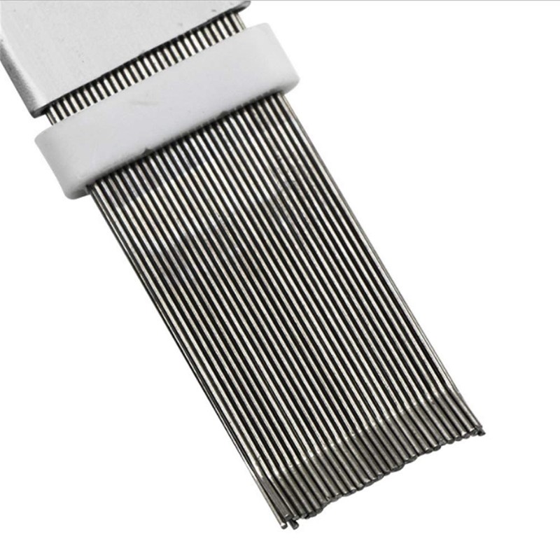 Sahgsa Air conditioning cleaning brush stainless steel comb refrigerator coil