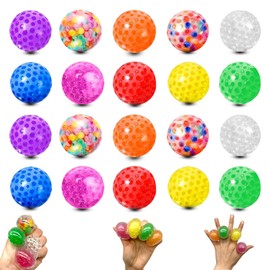 MHDUYEG Pack of 20 Mini Stress Ball Anti-Stress Balls Children Stress Ball Children Stress Ball Adults Anti-Stress Ball Children Anger Ball for Children