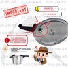ALGOMAS® Pack of 2 Fissler Unimatik Pot Valves | Compatible