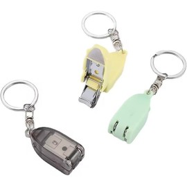 Silver Travel Keychain Finger Nail Clippers,Portable Nail Clippers for Thick Nails with Nail Files Mini Foldable Stainless Steel Nail Cutter Nail Clippers Tools and Accessories,Nail Tools,Nail Clipper