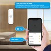 UHPPOTE 2.4GHz WiFi Vibration Sensor Shock Alarm Detector for Door