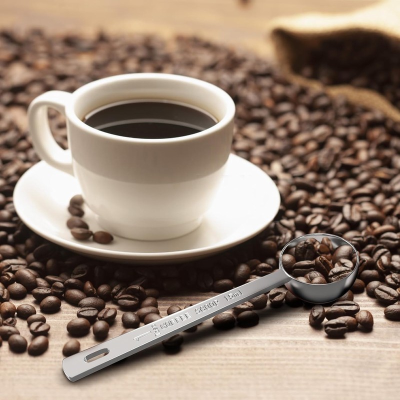 Coffee Scoop - Stainless Steel Coffee Scoop 15ml Coffee Measuring