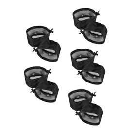 BESPORTBLE 5sets Elastic Band Vent Exhaust Fan Air Duct Filter Cover Grow Tent Vent Covers 2pcs*5